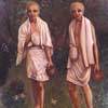 Bhakti saints Rupa Goswami and Sanatana Goswami